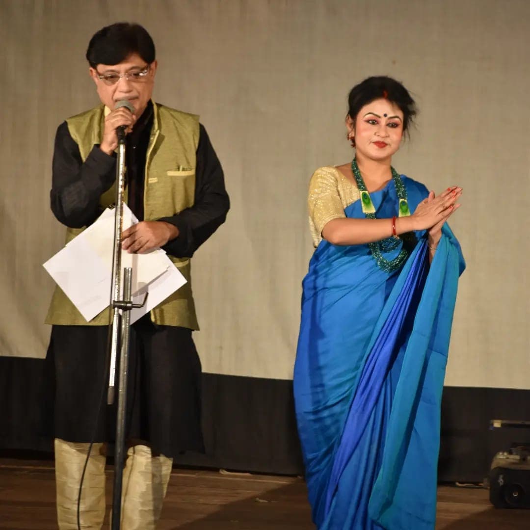 Rumi Chatterjee performing